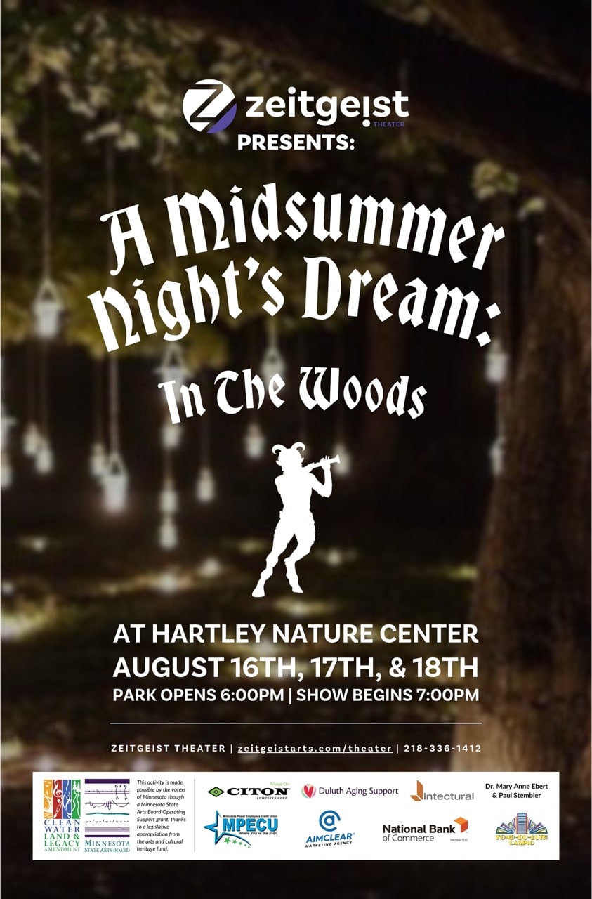 A Midsummer Night's Dream theater poster